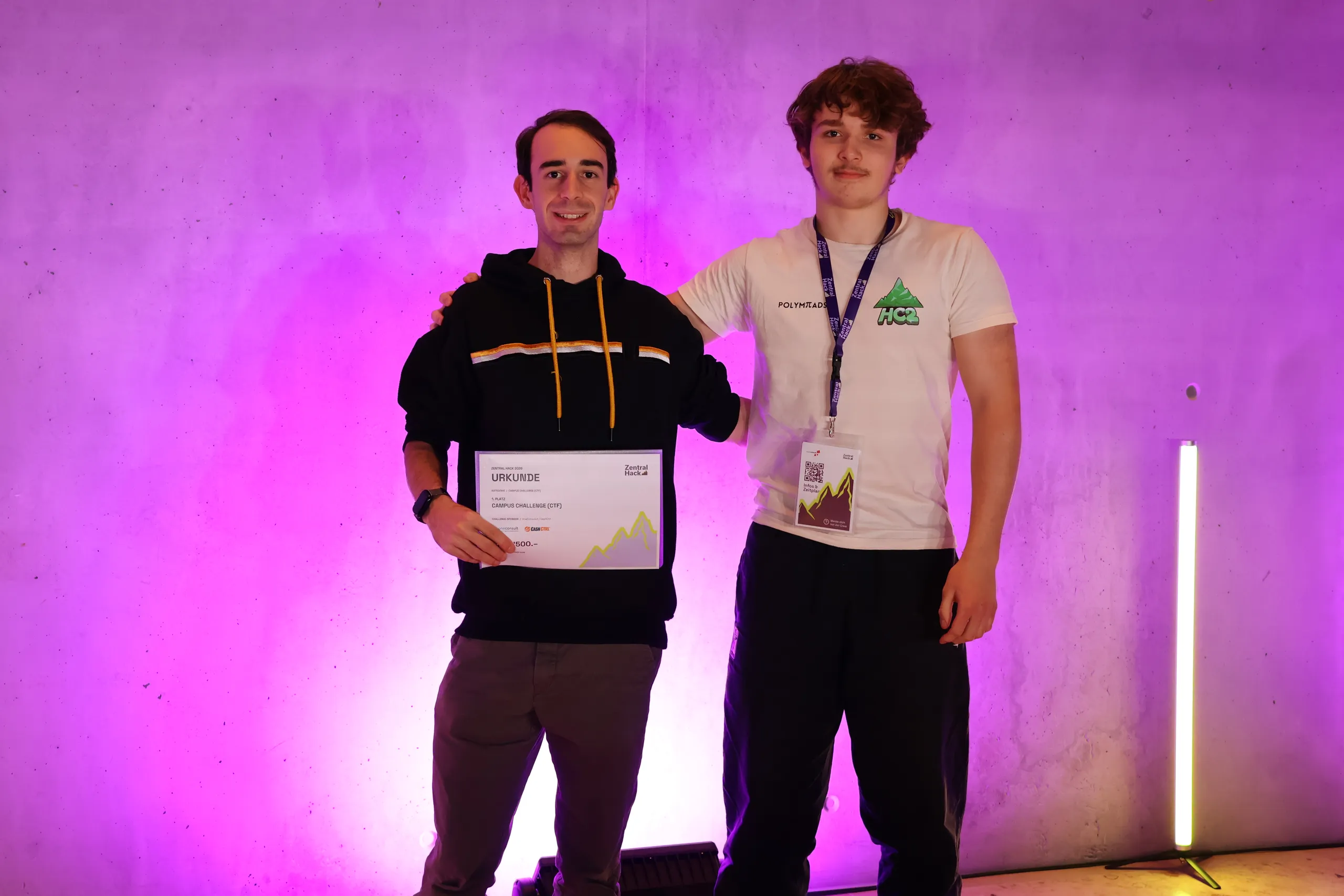 Sieger-Team der Challenge Campus Challenge (CTF)